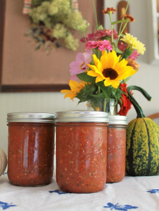 Roasted Tomato & Pepper Pizza Sauce | “Garden” Style | No Straining, Freezer Friendly&nbsp;recipe