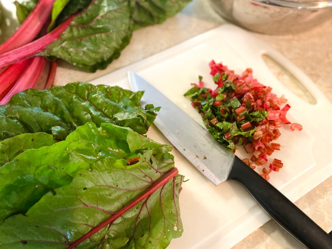 Freezing Swiss Chard