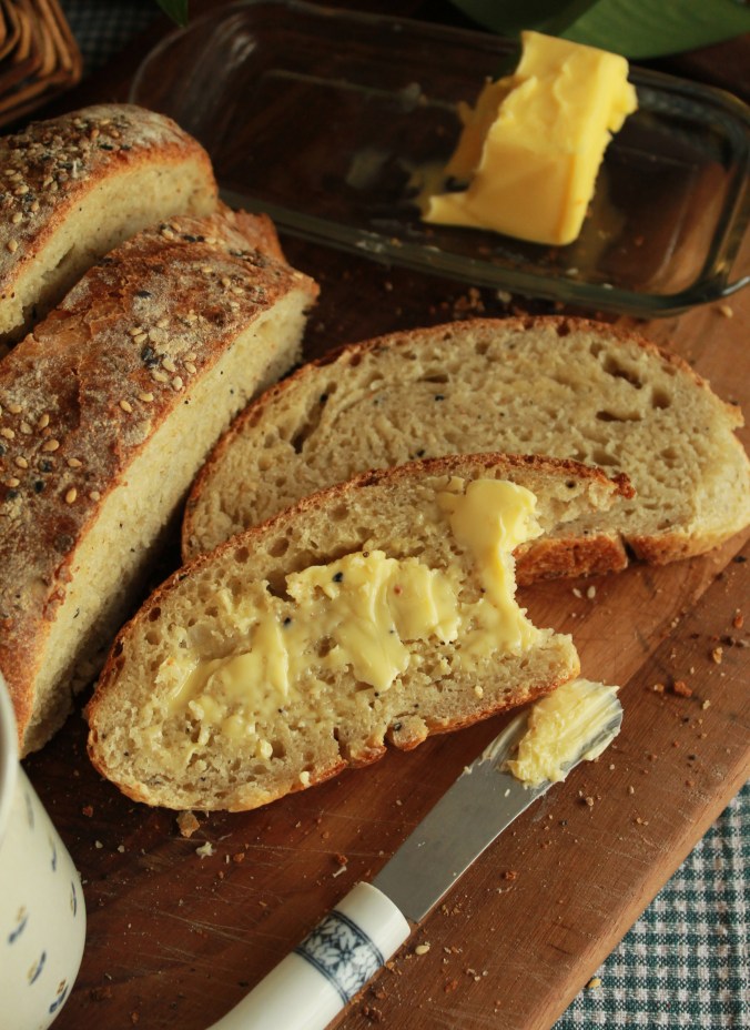 Everything but the Bagel Sourdough Bread Recipe | Pumpkin Shaping&nbsp;included