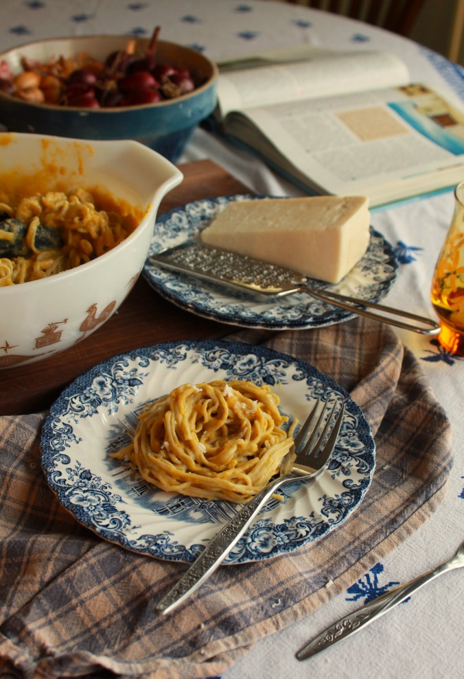 Pumpkin & Avocado Pasta Sauce | Savory Pumpkin Recipe with Homegrown Pumpkins