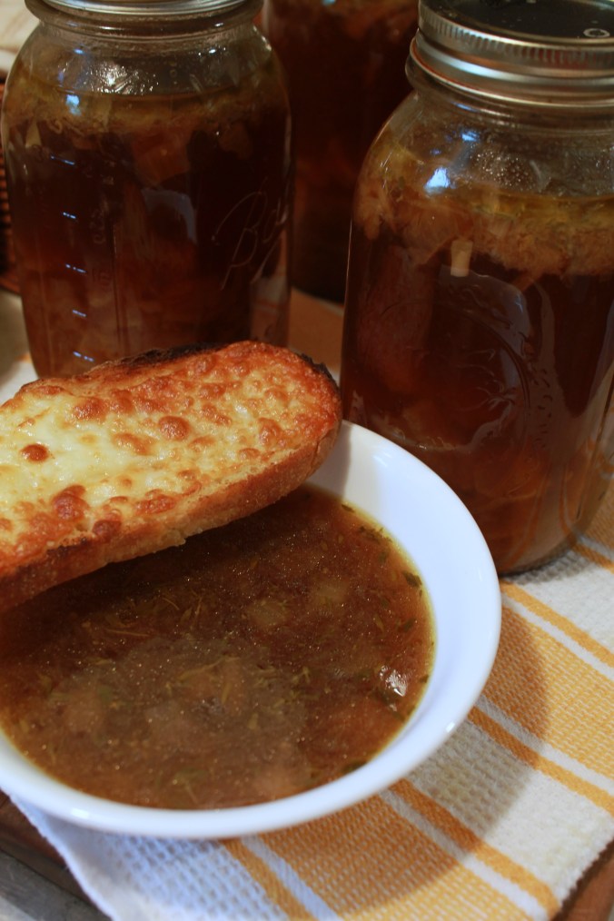 French Onion Soup (without wine) | Pressure Canning&nbsp;Recipe