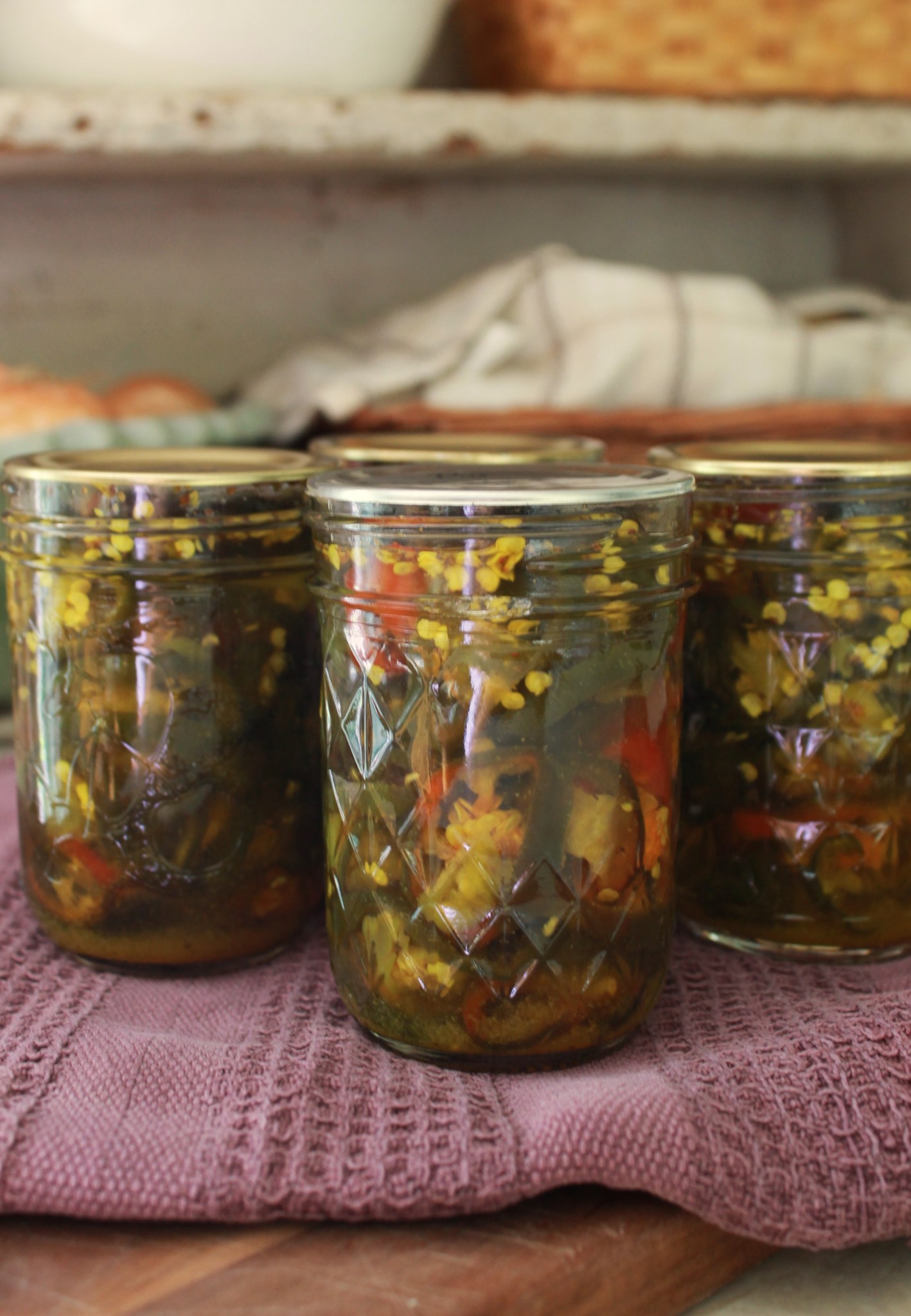 Candied Jalapenos (Cowboy Candy) | Water Bath Canning Recipe | The