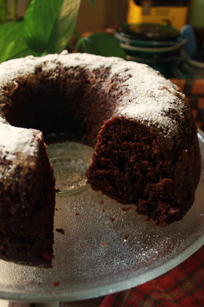 Chocolate Cake Recipe, with olive oil & coffee